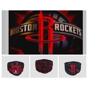 Face Mask (3) "Houston Rockets" Ultra Game